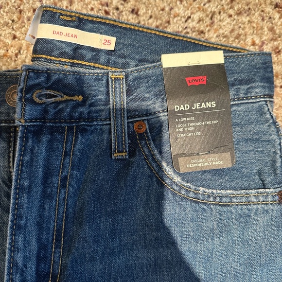 Levi’s classic Dad Jean size 25/30 New! - Picture 4 of 4